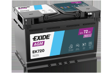startovací baterie EXIDE EK720