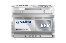 startovací baterie VARTA 570500076K262