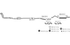 Výfukový systém ERNST 010218