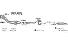 Výfukový systém ERNST 010544