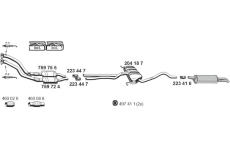 Výfukový systém ERNST 010584
