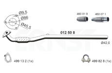 Výfuková trubka ERNST 012508