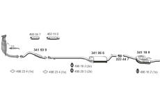 Výfukový systém ERNST 030235