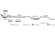 Výfukový systém ERNST 031032