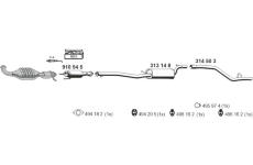 Výfukový systém ERNST 031063