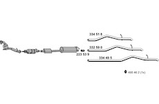Výfukový systém ERNST 031403