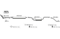 Výfukový systém ERNST 031764