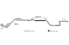 Výfukový systém ERNST 040658