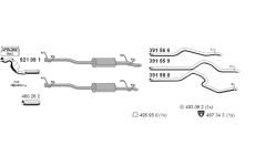 Výfukový systém ERNST 041032