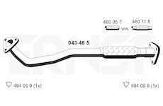 Výfuková trubka ERNST 043465