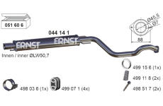 Stredni tlumic vyfuku ERNST 044141