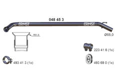 Výfuková trubka ERNST 048453