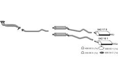 Výfukový systém ERNST 050356