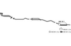 Výfukový systém ERNST 050235