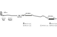 Výfukový systém ERNST 050392