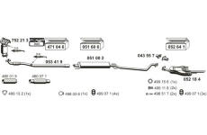 Výfukový systém ERNST 050466