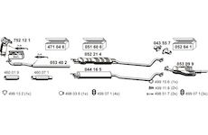 Výfukový systém ERNST 050477