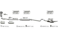 Výfukový systém ERNST 050561