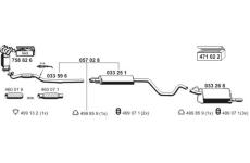 Výfukový systém ERNST 050587