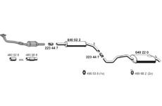 Výfukový systém ERNST 060064