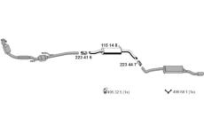 Výfukový systém ERNST 060733