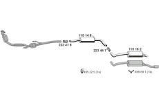 Výfukový systém ERNST 060736