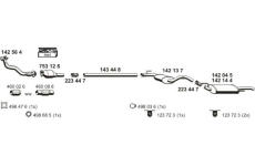 Výfukový systém ERNST 070445