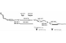 Výfukový systém ERNST 070433