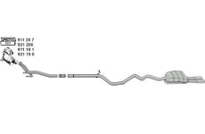 Výfukový systém ERNST 071843