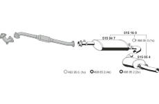 Výfukový systém ERNST 080244