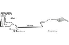 Výfukový systém ERNST 090537