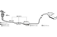 Výfukový systém ERNST 090568