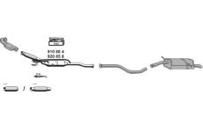 Výfukový systém ERNST 090575