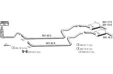 Výfukový systém ERNST 090651