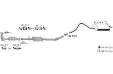 Výfukový systém ERNST 100154