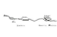 Výfukový systém ERNST 100588