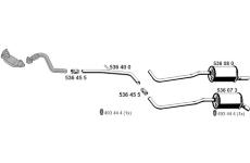 Výfukový systém ERNST 360612