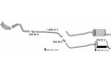 Výfukový systém ERNST 360614