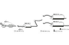 Výfukový systém ERNST 160056