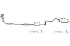 Výfukový systém ERNST 170132