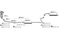 Výfukový systém ERNST 180039