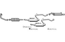 Výfukový systém ERNST 210074