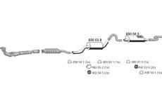 Výfukový systém ERNST 210086