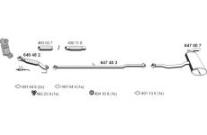 Výfukový systém ERNST 220053