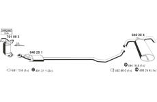 Výfukový systém ERNST 220057