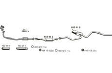 Výfukový systém ERNST 300001