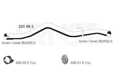 Výfuková trubka ERNST 331593