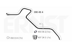 Výfuková trubka ERNST 390484