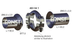 Opravná sada, výfukové potrubí ERNST 463041