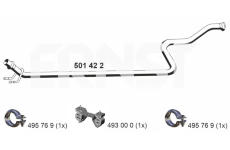 Výfuková trubka ERNST 501422
